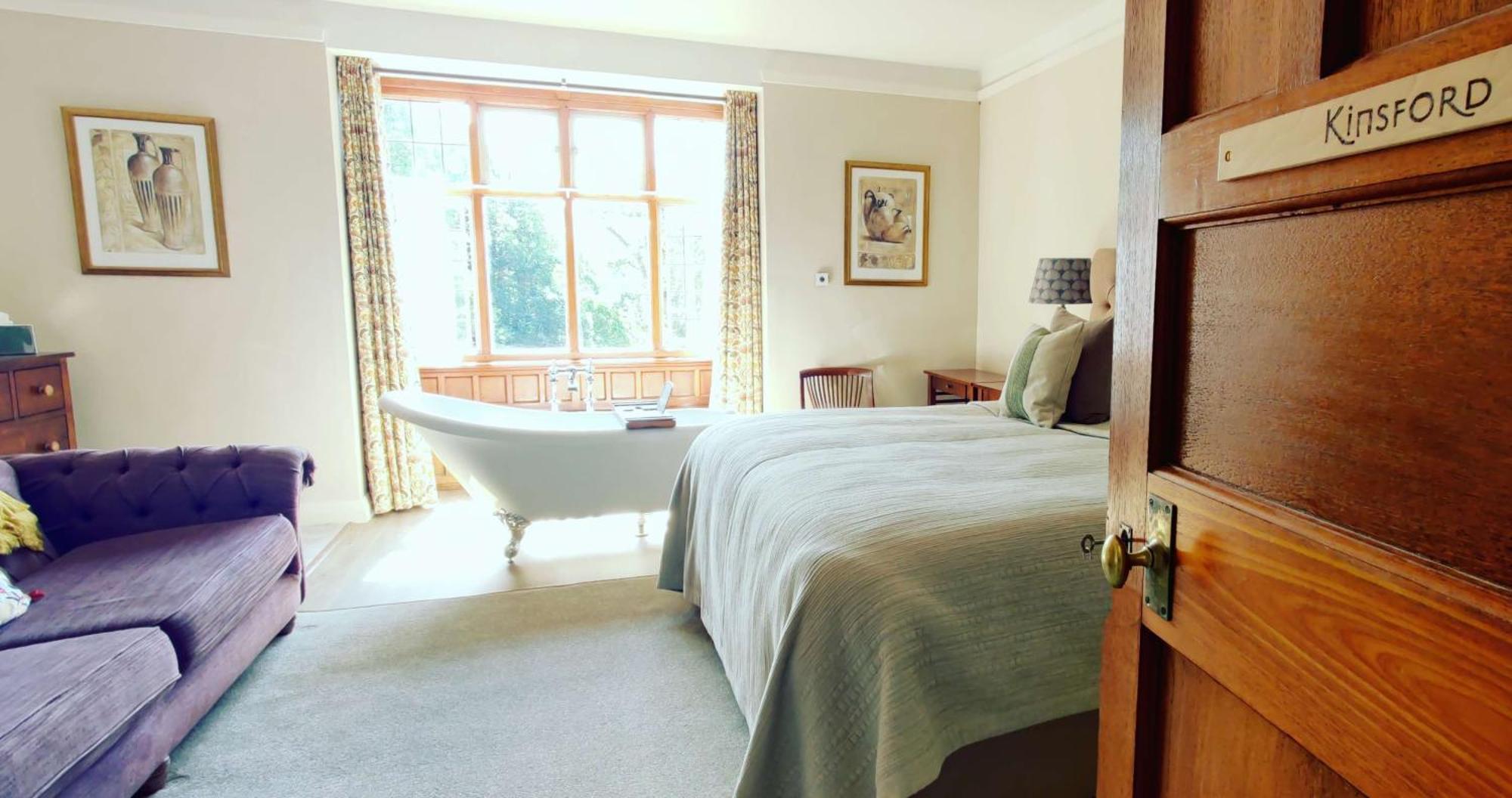 Luxury Bed And Breakfast At Bossington Hall In Exmoor, Somerset Порлок Екстериор снимка