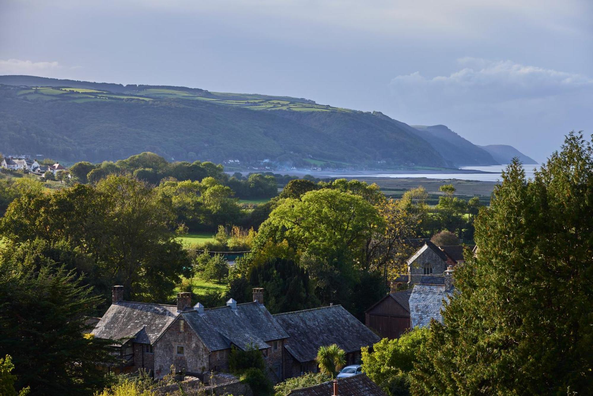Luxury Bed And Breakfast At Bossington Hall In Exmoor, Somerset Порлок Екстериор снимка
